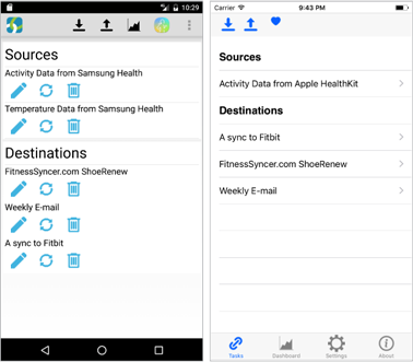 FitnessSyncer for Android 2.0 and FitnessSyncer for IOS 2.0!